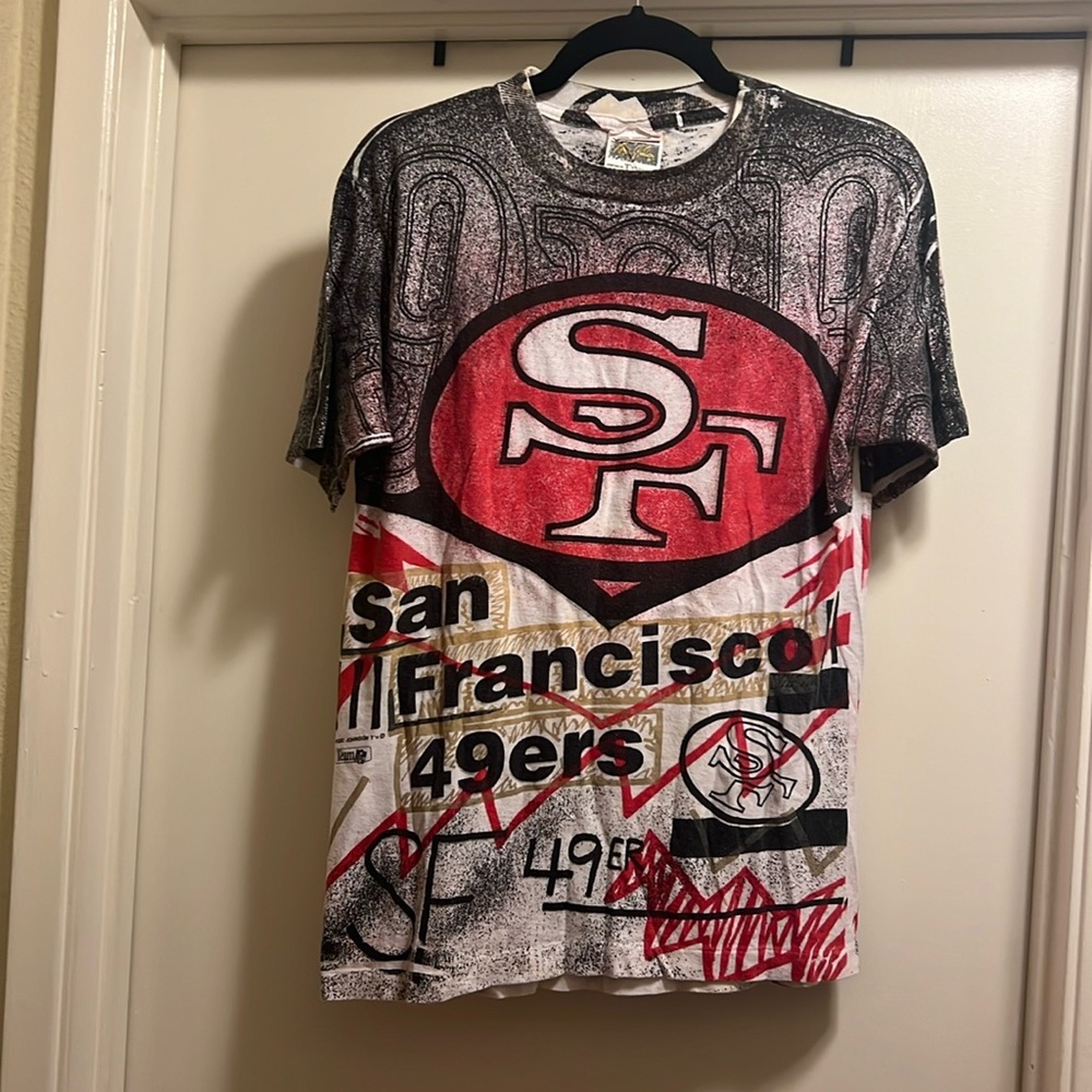 Rare vintage Magic Johnson 49er Tee M